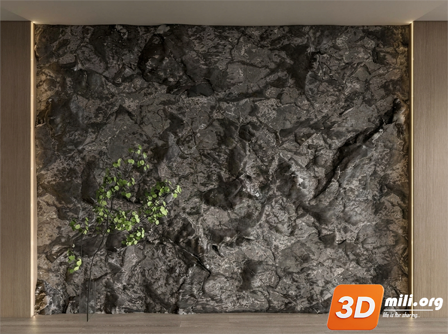 Stone Wall Skp Files